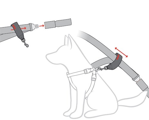 EzyDog Chestplate Harness säkerhetsbälte